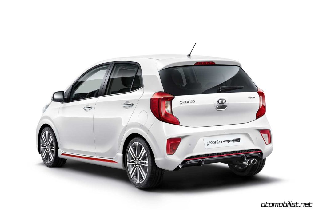 2017 Kia Picanto GT Line stop